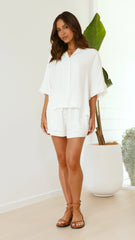 Edita Shorts - White