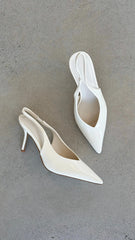 Kendra Heel - White Shine