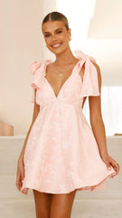 Sarai Mini Dress - Blush