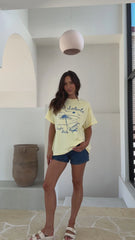 Ciao Salento Tee - Yellow