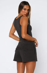 From The Archives Lexi Tank Charcoal