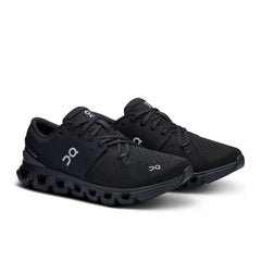 On Black/Eclipse Cloud X 4 Women's Athletic Shoes 3WE30070106
