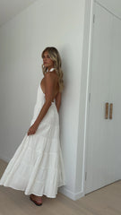 Moniqua Maxi Dress - White