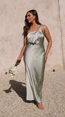 Greta Maxi Dress - Olive