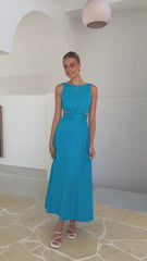 Kimberley Maxi Dress - Blue