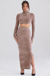 Rene-Rose Chenille Maxi Skirt - SALE