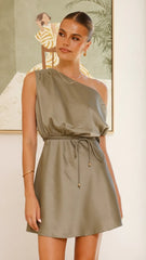 Prudence Mini Dress - Olive