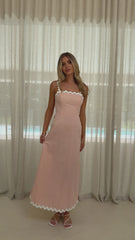 Fiora Maxi Dress - Pink