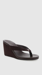 Ravyn Heel - Dark Cacao Suede