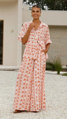 Daley Button Up Shirt - Floral Love