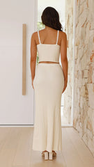 Penelope Maxi Skirt - Yellow