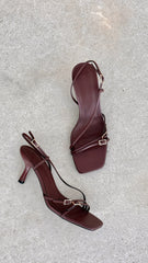 Toshie Heel - Chocolate