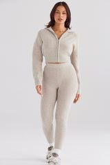 Sydney-Opal Ribbed Knit Leggings - SALE