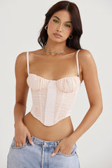 Rochelle-Peony Gathered Corset
