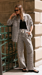 Vox Jacket - Leopard Print