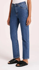 Organic Straight Leg Jean - Vintage Blue