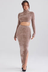 Rene-Rose Chenille Maxi Skirt - SALE