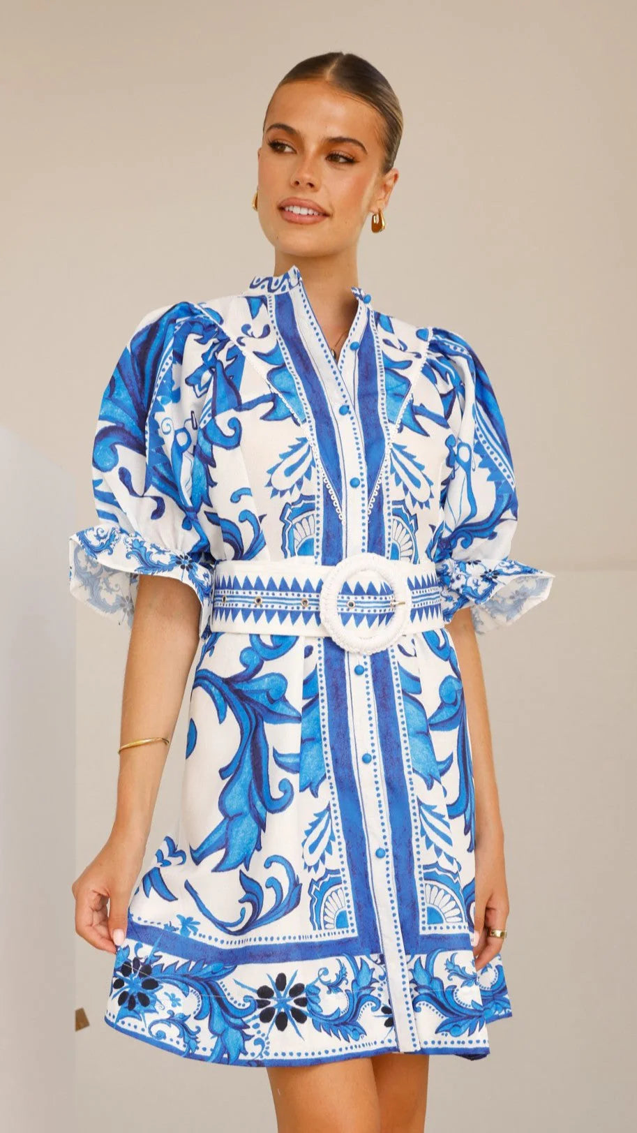Hannah Mini Dress - Paradise