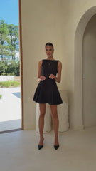 Yesim Mini Dress - Black