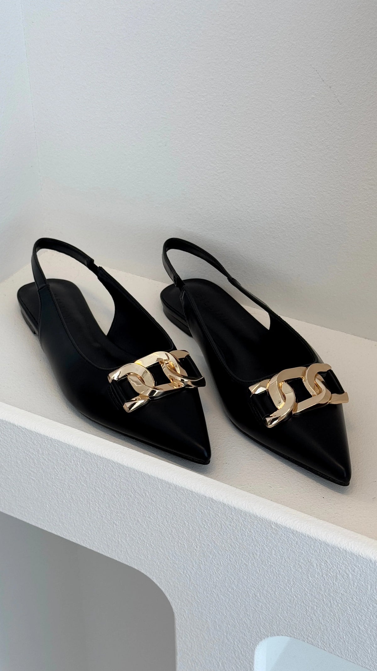 Jane Ballet Flats - Black