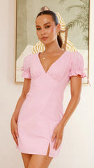Breigh Mini Dress - Pink