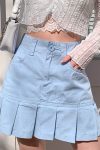 A-line-Denim-Pleated-Skirt-1