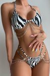 Animals-Print-Tie-back-Chain-Bikini-Suits-2