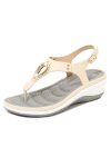 AnkleStrapBuckledThongSandals-White1