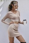 Beige-Knitted-Skirts-Two-Piece-Set-5