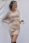 Beige-Knitted-Skirts-Two-Piece-Set-5