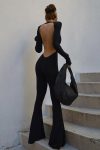 Black-Backless-Wide-Leg-Jumpsuits-3