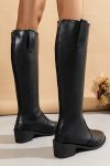 Black-Pointed-Toe-Knee-High-Boots-2