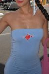 Blue-Strawberry-Graphic-Bodycon-Strapless-Dress-2