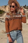 Brown-Geometric-Patterns-Crew-Neck-Sweater-1