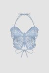 Butterfly-Three-dimensional-Hollow-Halter-Top2