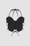 Butterfly-Three-dimensional-Hollow-Halter-Top2