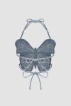 Butterfly-Three-dimensional-Hollow-Halter-Top2