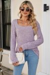 Casual-Square-Neck-Ribbed-Sweater-3