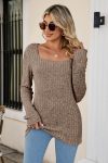 Casual-Square-Neck-Ribbed-Sweater-3