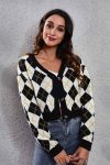 Color-Patchwork-Argyle-Knitted-Cardigan-5