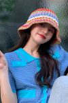 Coloured-Striped-Woven-Straw-Hat-1