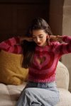 Contrast-Color-Heart-Pattern-Cut-out-Sweater-2