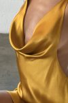 Cowl-Neck-Tie-back-Slit-Mini-Dress-1