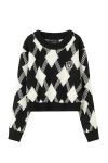 Crew-Neck-Plaid-Patchwork-Sweater-1