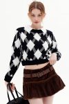 Crew-Neck-Plaid-Patchwork-Sweater-1