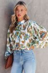 Floral-Balloon-Sleeve-Blouse-1