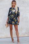 Floral-Print-Strappy-Waisted-Chiffon-Dress-2