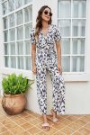 Floral-Print-Tie-Front-High-Waist-Jumpsuits-4