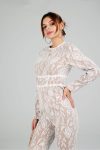 Full-Lace-High-Waist-Jumpsuits-White