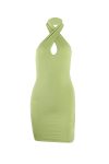 Green-Crisscross-Halter-Mini-Dress-4